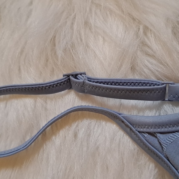 aerie Light Blue Active Sports Bra - Picture 4 of 8